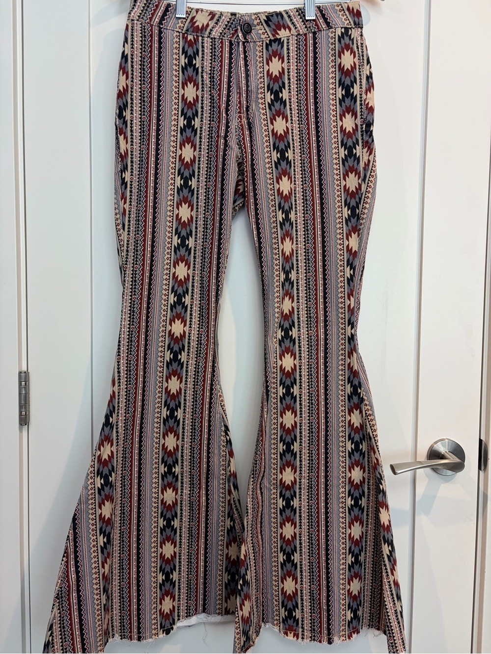 Rock & Roll Denim Aztec Bell Bottom Jeans | Western Boutique | 30x34